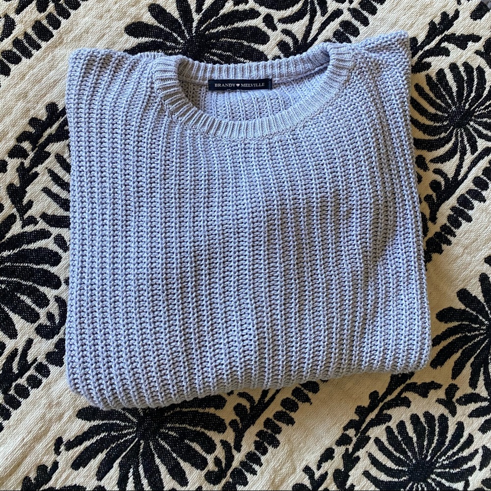 Brandy Melville Light Blue Sweater